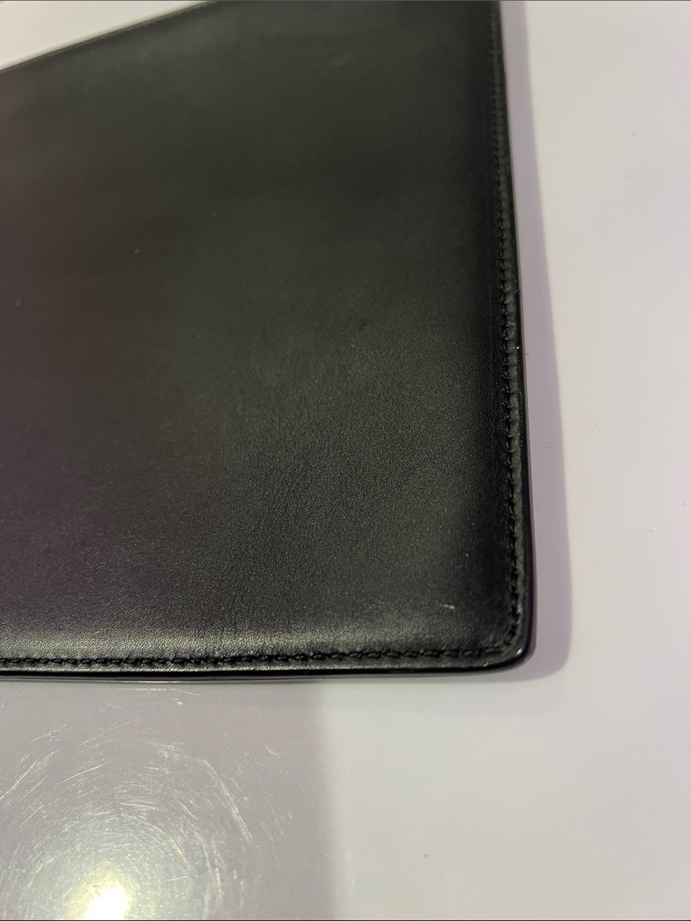 Gucci Black Calfskin Leather Egg Pouch Clutch UFO Design with COA - Picture 13 of 17